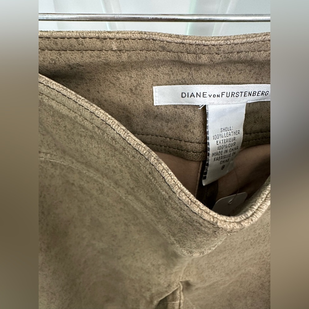 Diane Von Furstenberg Leather Pants